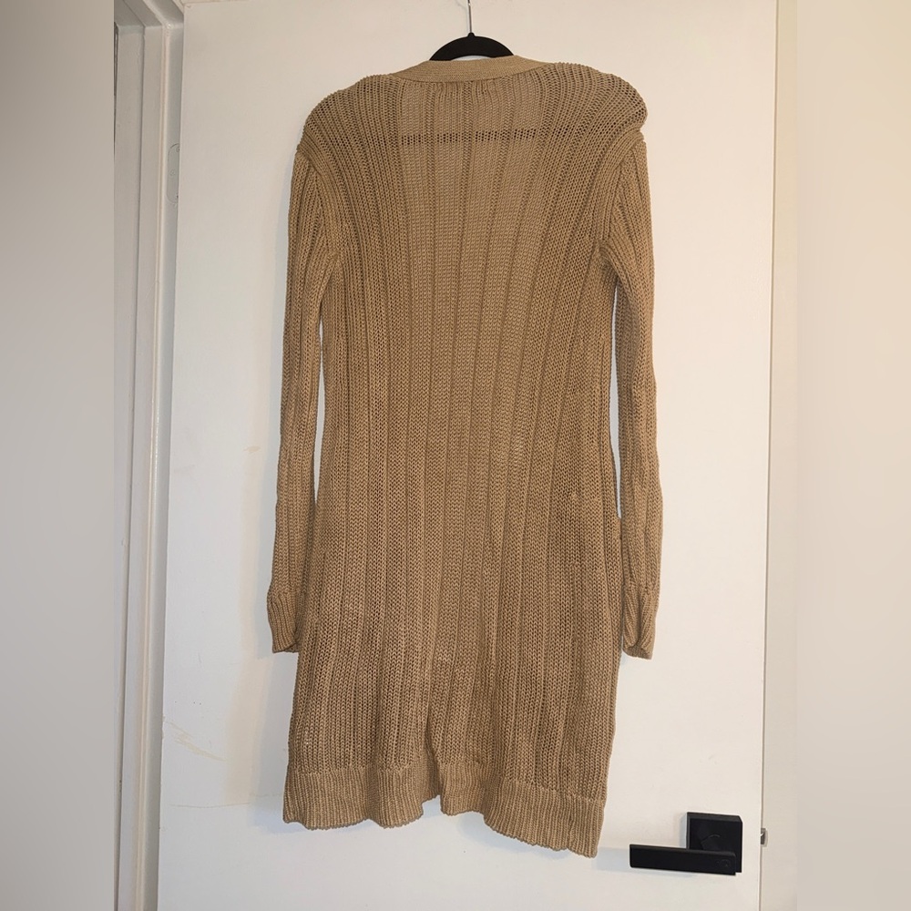 LAUREN RALPH LAUREN ribbed long cardigan SIZE: SMALL - Picture 7 of 10